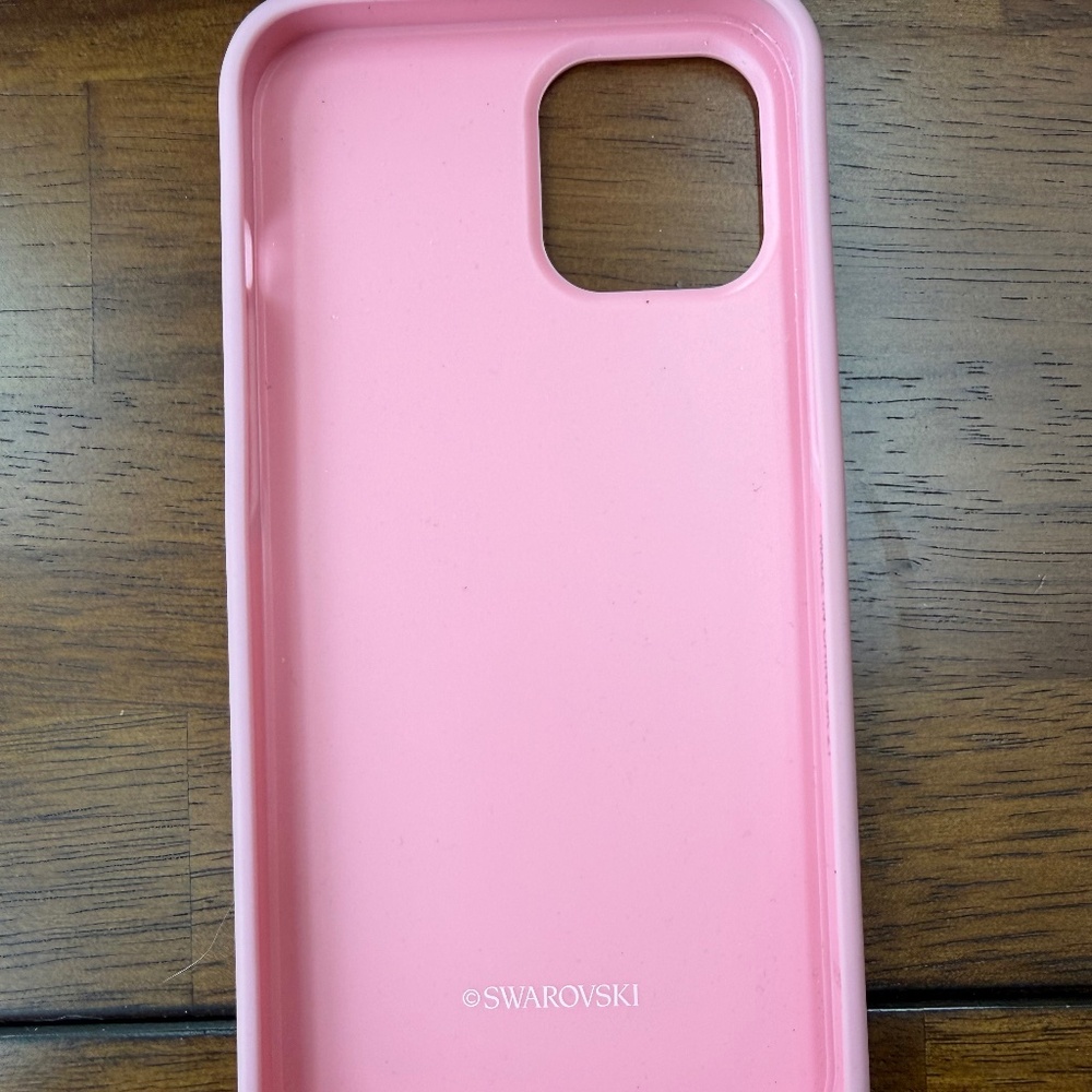 Swarovski light pink iPhone 12 Pro Max case - Picture 3 of 3